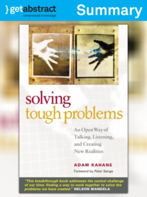 cover image of Solving Tough Problems (Summary)